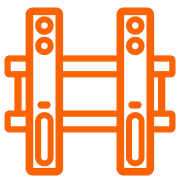 Rack para TV de 40 pulgadas ico 4